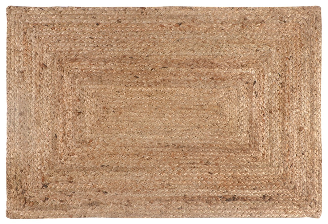 TAPIS RECTANGULAIRE EN JUTE BENGAL